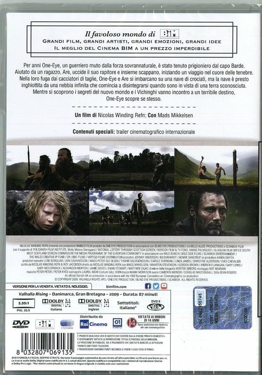 Valhalla Rising. Regno di sangue (DVD) di Nicolas Winding Refn - DVD - 2