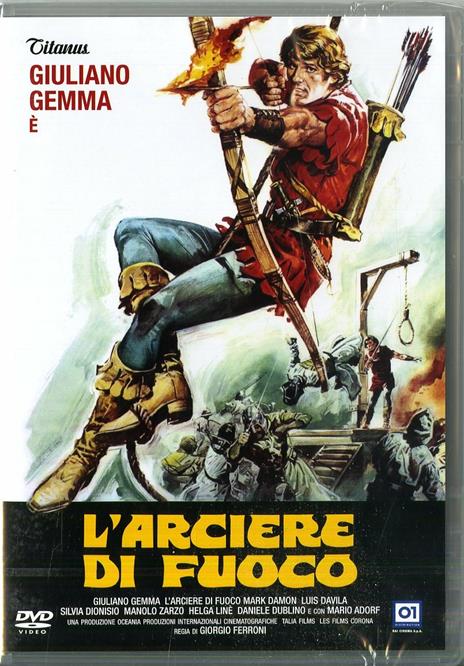 L' arciere di fuoco (DVD) di Giorgio Ferroni - DVD
