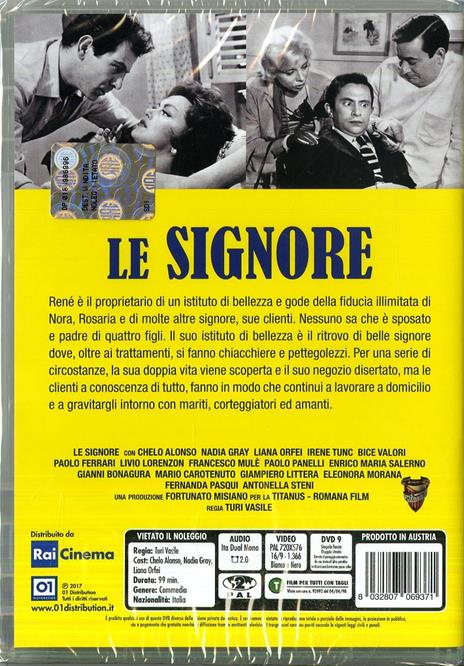 Le signore (DVD) di Turi Vasile - DVD - 2