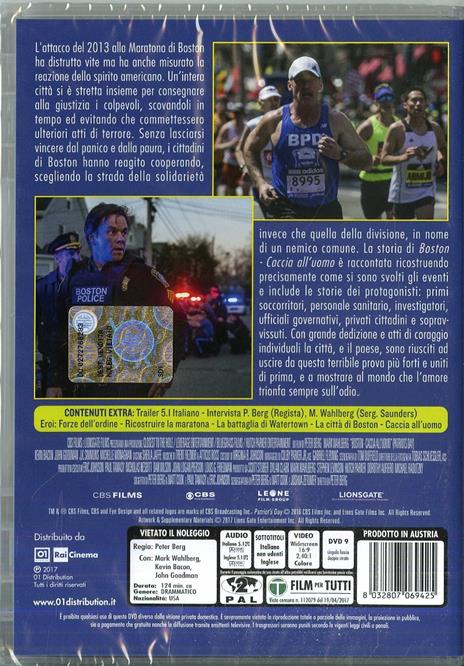 Boston. Caccia all'uomo (DVD) di Peter Berg - DVD - 9