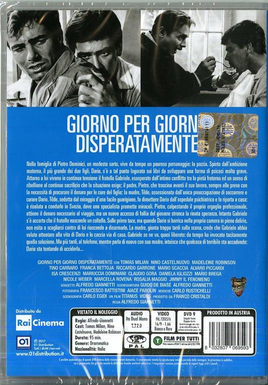 Giorno per giorno disperatamente (DVD) di Alfredo Giannetti - DVD - 2