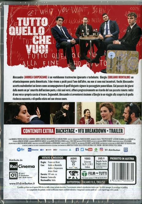 Tutto quello che vuoi (DVD) di Francesco Bruni - DVD - 9