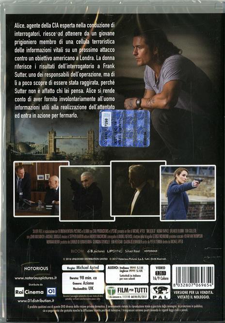 Codice Unlocked (DVD) di Michael Apted - DVD - 2