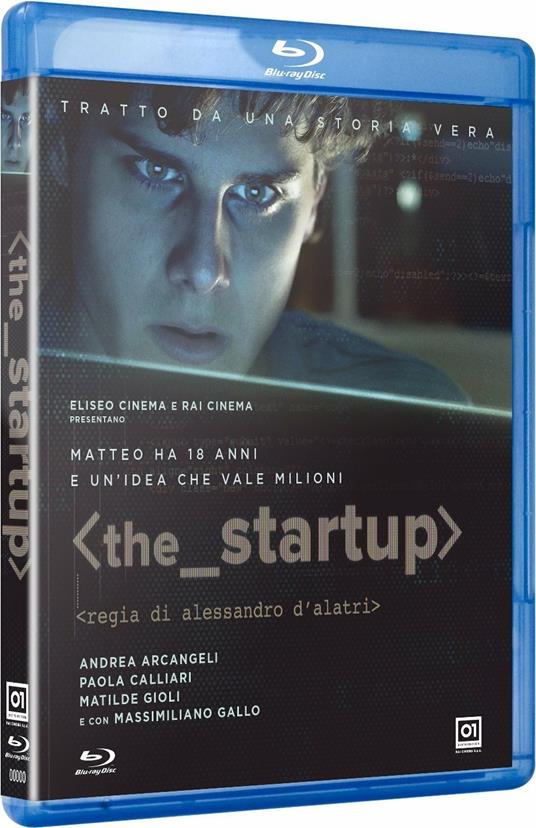 The Startup. Accendi il tuo futuro (Blu-ray) di Alessandro D'Alatri - Blu-ray