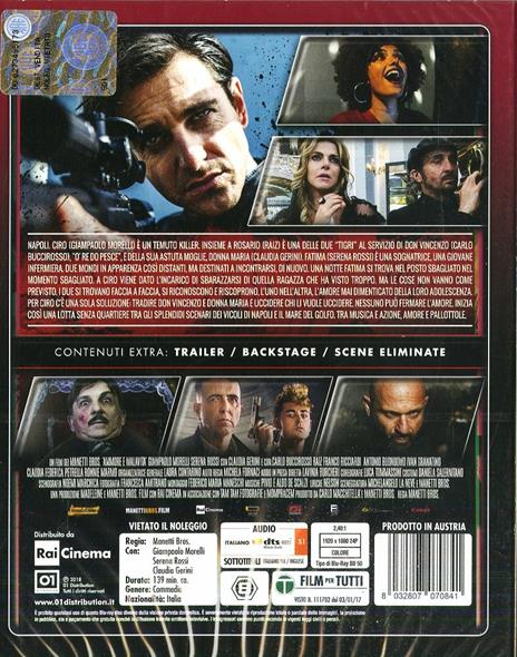 Ammore e malavita (Blu-ray) di Manetti Bros. - Blu-ray - 2