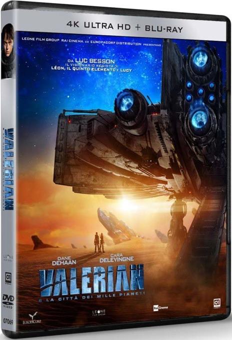 Valerian e la città dei mille pianeti (Blu-ray + Blu-ray Ultra HD 4K) di Luc Besson