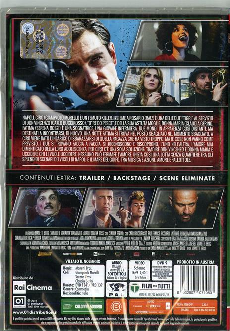 Ammore e malavita. Limited Edition (DVD + Blu-ray + CD) di Manetti Bros. - DVD + Blu-ray - 2