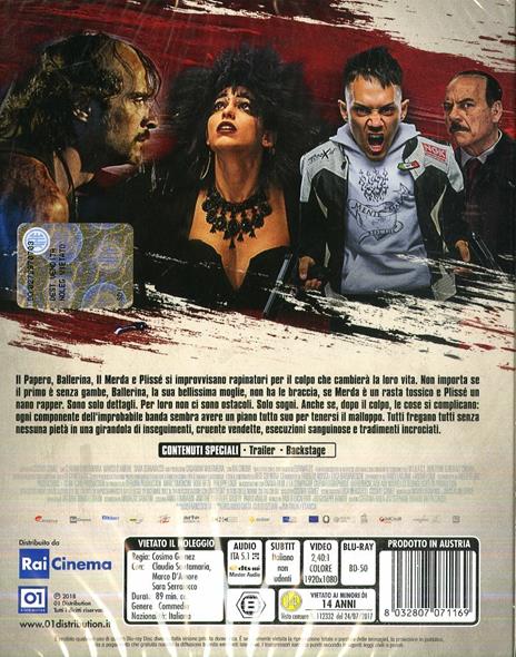 Brutti e cattivi (Blu-ray) di Cosimo Gomez - Blu-ray - 2