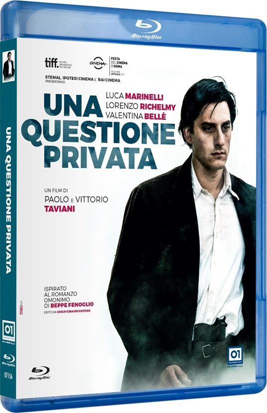 Una questione privata (Blu-ray) di Paolo Taviani,Vittorio Taviani - Blu-ray