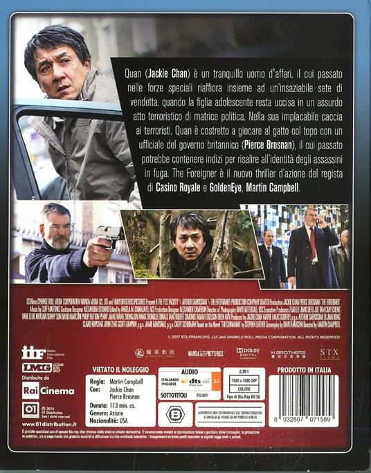The Foreigner (Blu-ray) di Martin Campbell - Blu-ray - 2