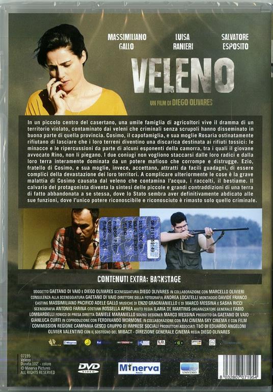 Veleno (DVD) di Diego Olivares - DVD - 2