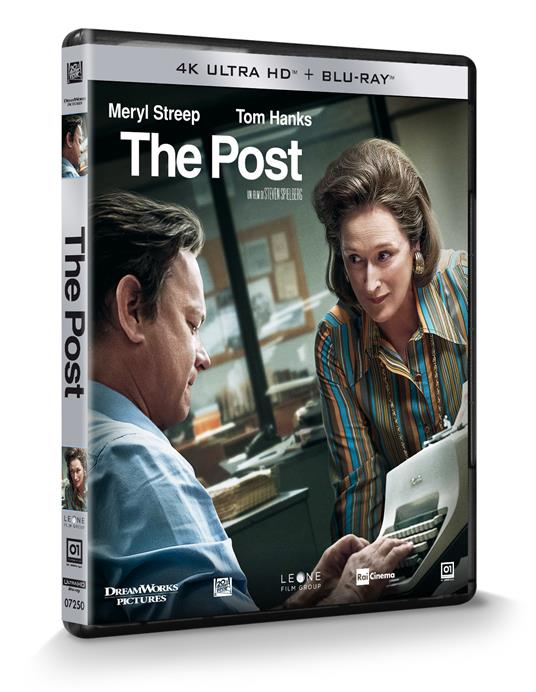 The Post (Blu-ray + Blu-ray 4K Ultra HD) di Steven Spielberg - Blu-ray + Blu-ray Ultra HD 4K