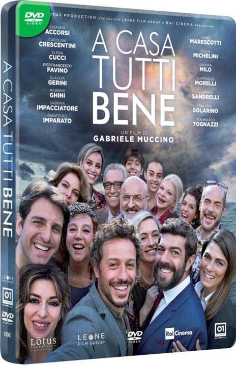 A casa tutti bene. Con Steelbook (DVD) di Gabriele Muccino - DVD