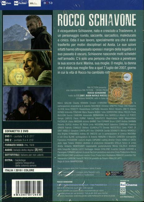 Rocco Schiavone. Stagione 2. Serie TV ita (2 DVD) di Giulio Manfredonia - DVD - 2