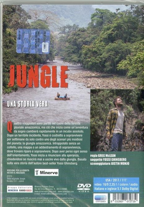 Jungle (DVD) di Greg McLean - DVD - 2