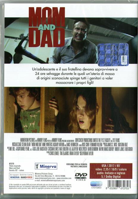 Mom and Dad (DVD) di Brian Taylor - DVD - 2