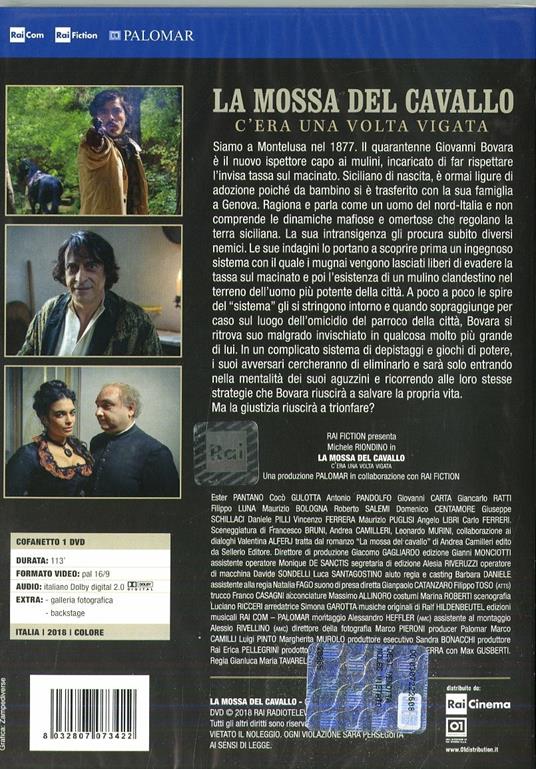 La mossa del cavallo (DVD) di Gianluca Maria Tavarelli - DVD - 3