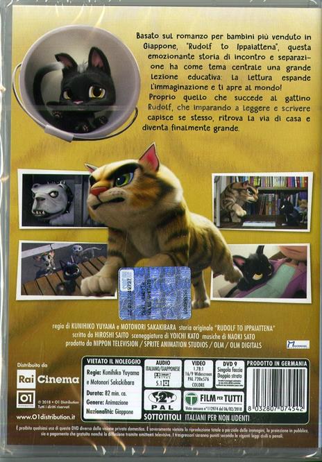 Rudolf alla ricerca della felicità (DVD) di Yuyama Kunihiko,Motonori Sakakibara - DVD - 2