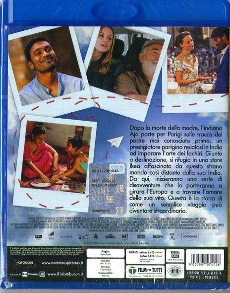 L' incredibile viaggio del fachiro (Blu-ray) di Ken Scott - Blu-ray - 3