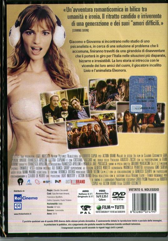 Malati di sesso (DVD) di Claudio Cicconetti - DVD - 2