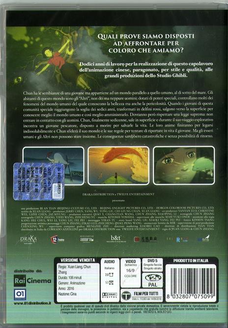 Big Fish & Begonia (DVD) di Liang Xuan,Zhang Chun - DVD - 2