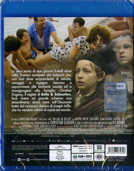 Un sacchetto di biglie (Blu-ray) di Christian Duguay - Blu-ray - 2
