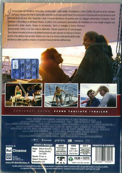 Resta con me (DVD) di Baltasar Kormákur - DVD - 2