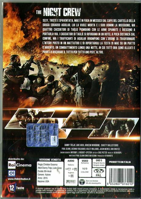 The Night Crew (DVD) di Christian Sesma - DVD - 2
