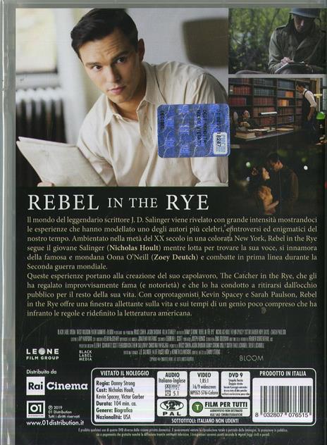 Rebel in the Rye (DVD) di Danny Strong - DVD - 2