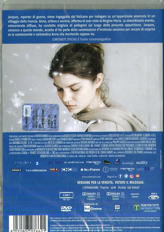 L' apparizione (DVD) di Xavier Giannoli - DVD - 2