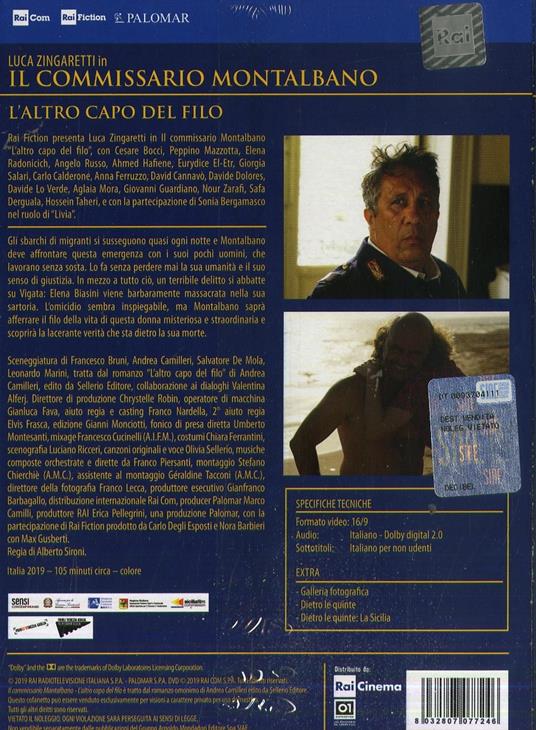 Il commissario Montalbano. L'altro capo del filo (DVD) di Alberto Sironi - DVD - 2