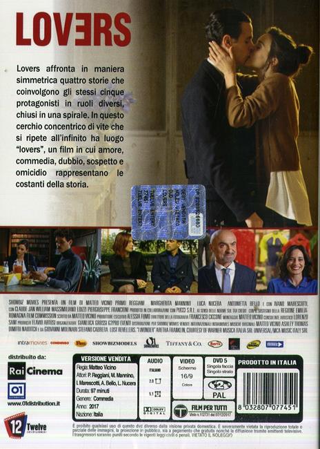 Lovers (DVD) di Matteo Vicino - DVD - 2