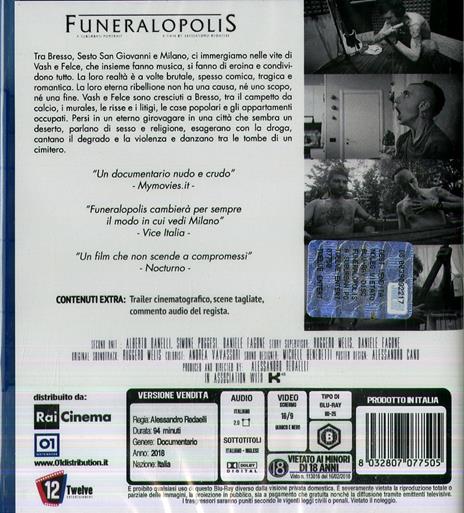 Funeralopis. A Suburban Portrait (Blu-ray) di Alessandro Redaelli - Blu-ray - 2