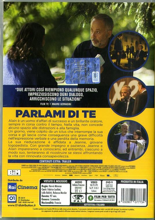 Parlami di te (DVD) di Hervé Mimran - DVD - 2