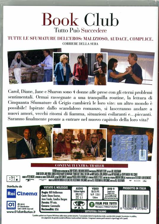 Book club. Tutto può succedere (DVD) di Bill Holderman - DVD - 2