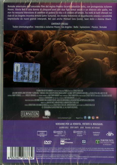 Gloria Bell (DVD) di Sebastián Lelio - DVD - 2