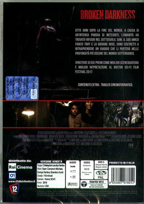 Broken Darkness (DVD) di Christopher-Lee Dos Santos - DVD - 2