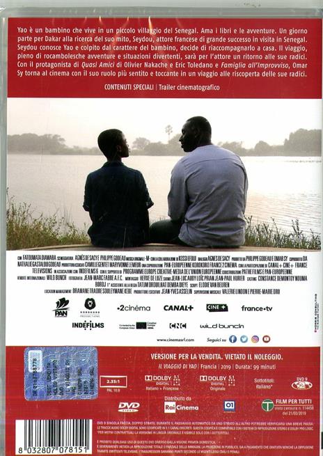 Il viaggio di Yao (DVD) di Philippe Godeau - DVD - 2