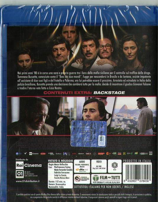 Il traditore (Blu-ray) di Marco Bellocchio - Blu-ray - 2