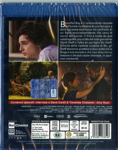 Beautiful Boy (Blu-ray ) di Felix van Groeningen - Blu-ray - 2