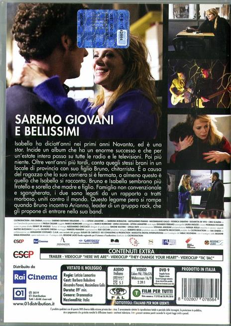 Saremo giovani e bellissimi (DVD) di Letizia Lamartire - DVD - 2