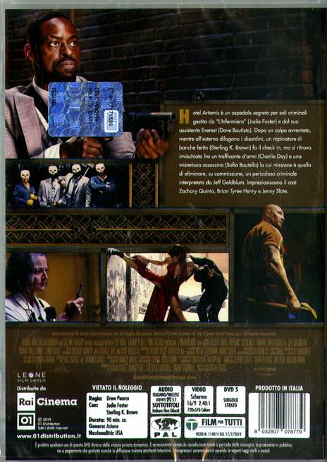 Hotel Artemis (DVD) di Drew Pearce - DVD - 2