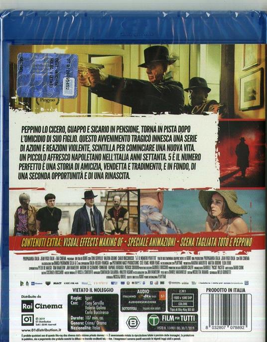 5 è il numero perfetto (Blu-ray) di Igort - Blu-ray - 2