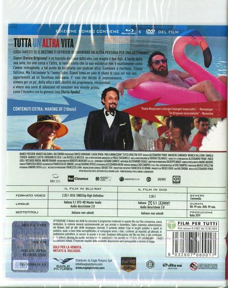 Tutta un'altra vita (DVD + Blu-ray) di Alessandro Pondi - DVD + Blu-ray - 2