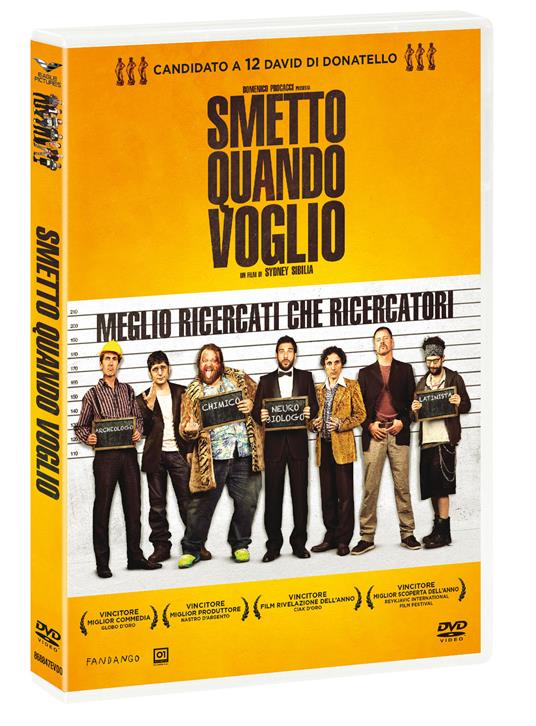 Smetto quando voglio (DVD) di Sydney Sibilia - DVD