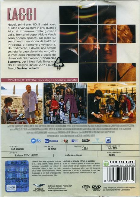 Lacci (DVD) di Daniele Luchetti - DVD - 2