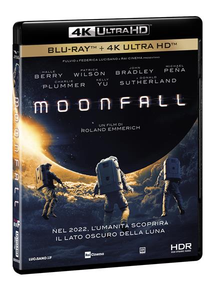 Moonfall (Blu-ray + Blu-ray Ultra HD 4K) di Roland Emmerich - Blu-ray + Blu-ray Ultra HD 4K