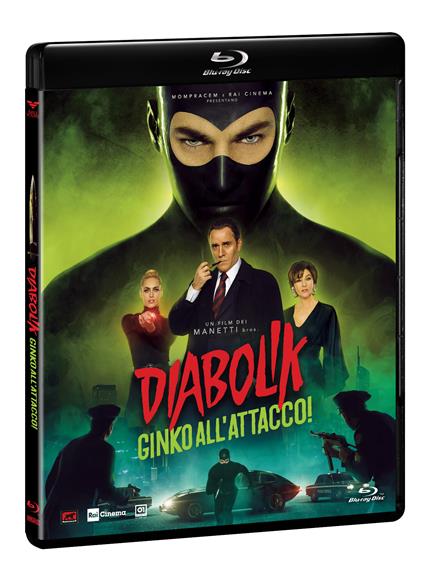 Diabolik. Ginko all'attacco! (Blu-ray) di Manetti Bros. - Blu-ray