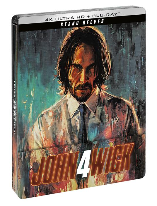 John Wick 4. Steelbook (Blu-ray + Blu-ray Ultra HD 4K) di Chad Stahelski - Blu-ray + Blu-ray Ultra HD 4K