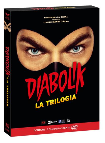 Cofanetto Diabolik 1-3 (DVD) di Manetti Bros.